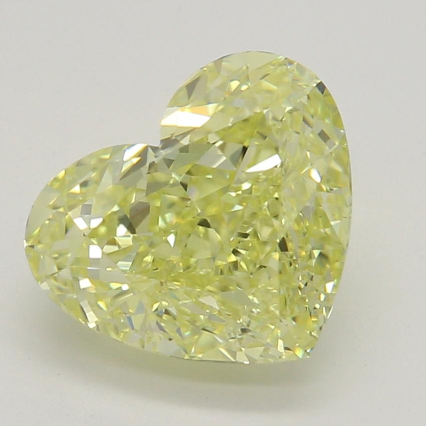 1.5 Ct. Fancy Yellow Heart Diamond