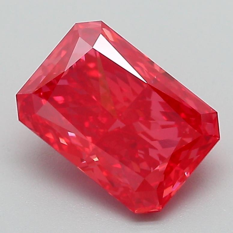 2.09 Ct. Fancy Vivid Pink Radiant Lab Grown Diamond