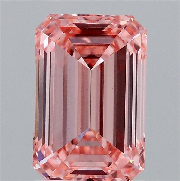2.09 Ct. Fancy Vivid Pink Emerald Lab Grown Diamond