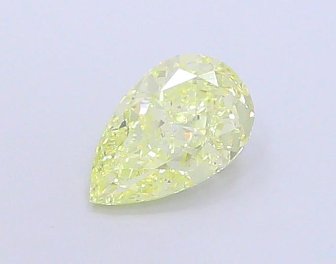 2.13 Ct. Fancy Light Yellow Pear Lab Grown Diamond