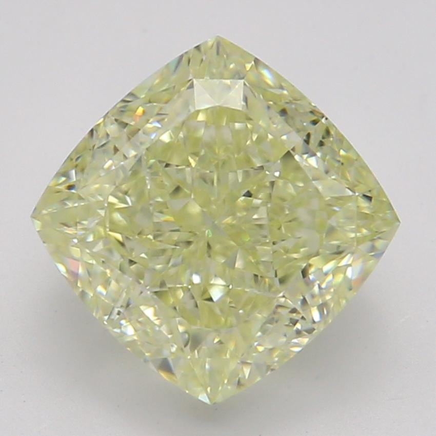 1.51 Ct. Fancy Light Yellow Cushion Diamond