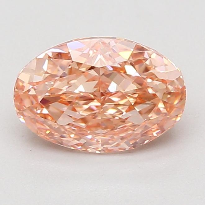 2.02 Ct. Fancy Vivid Pink Oval Lab Grown Diamond