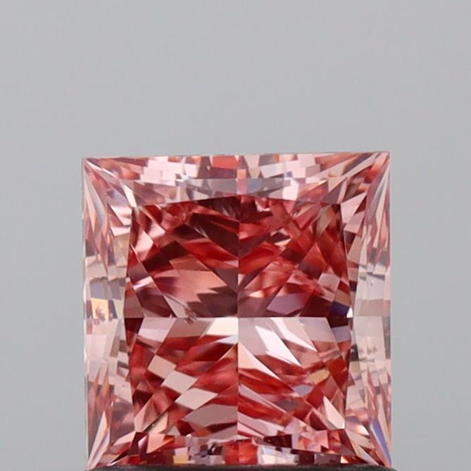 1.00 Ct. Fancy Intense  Pink Princess Lab Grown Diamond