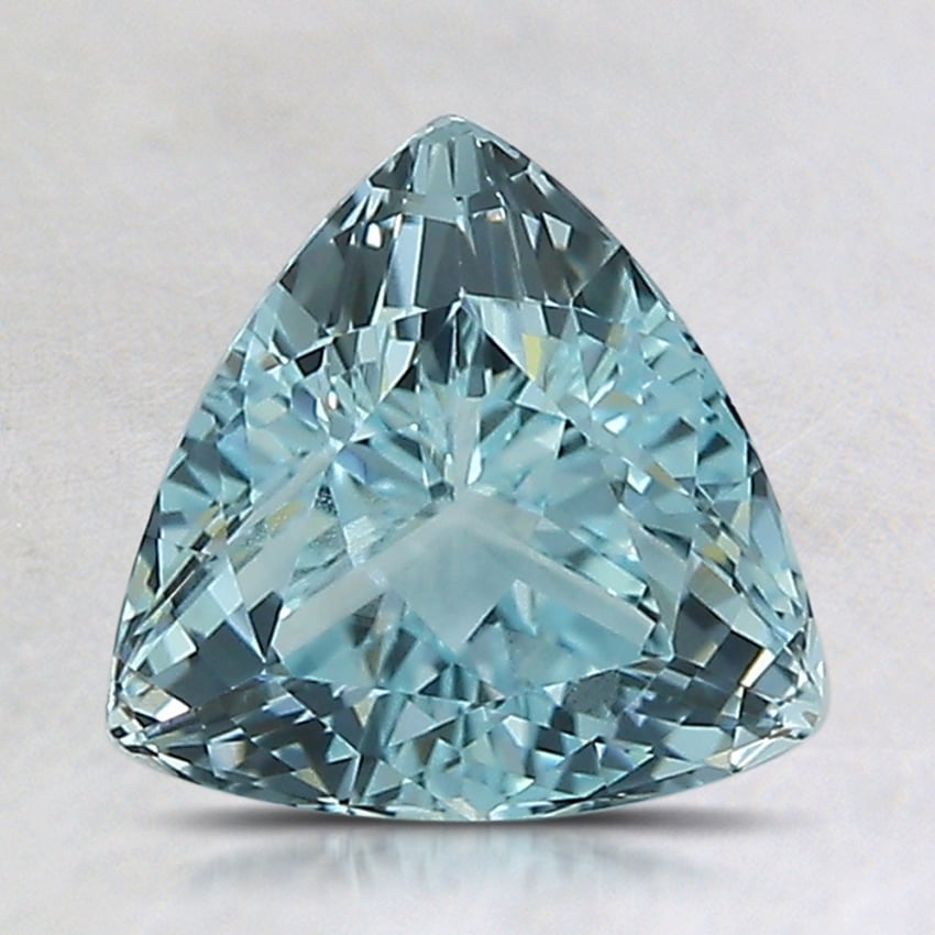 7.9x7.8mm Trillion Aquamarine