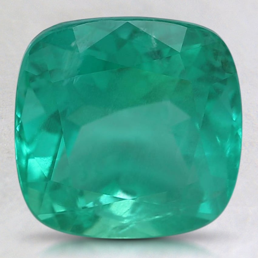 9mm Cushion Emerald