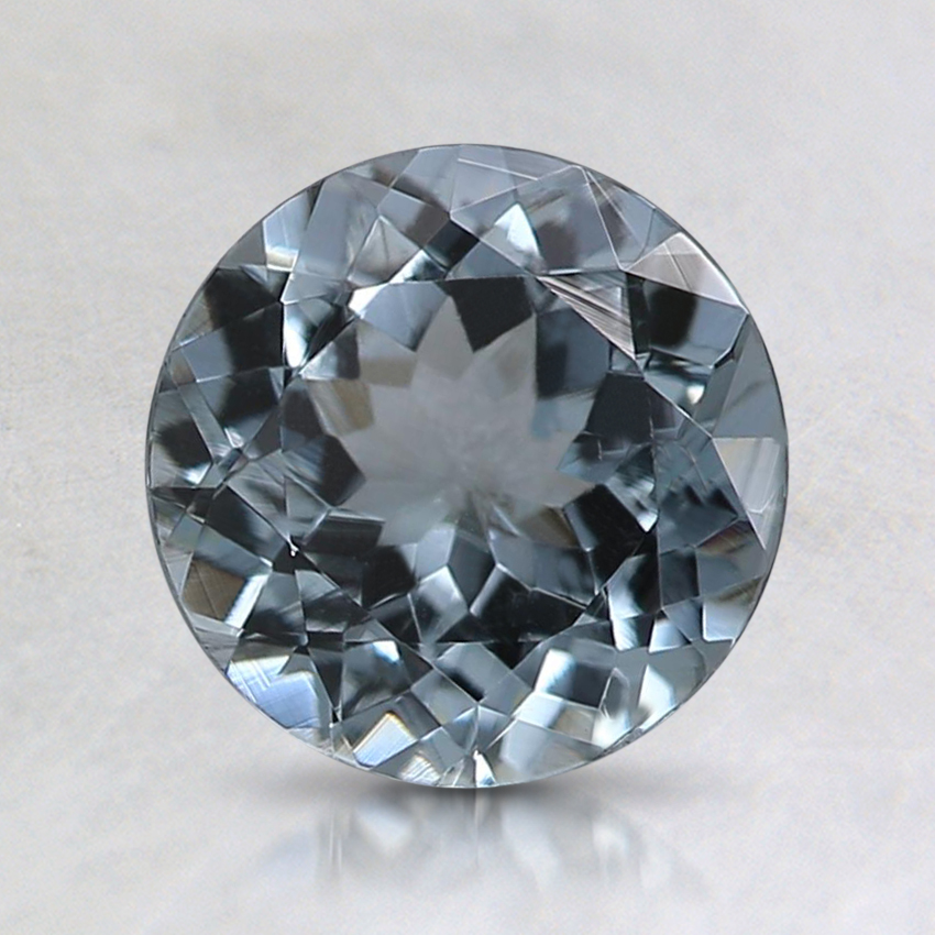 7mm Gray Round Spinel