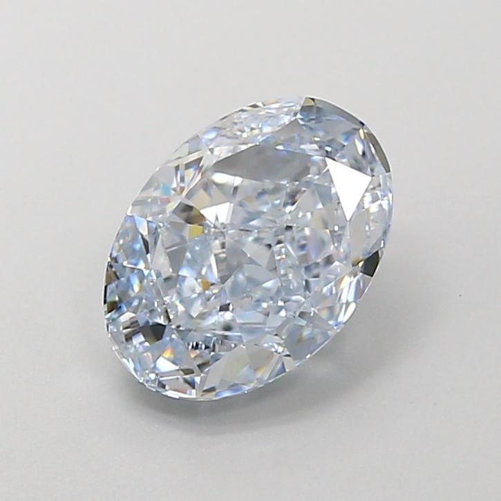 2.00 Ct. Fancy Fancy Blue Oval Lab Grown Diamond