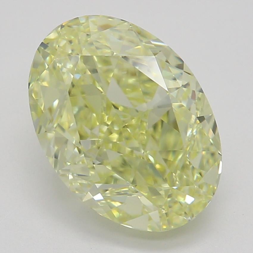 1.71 Ct. Fancy Yellow Oval Diamond