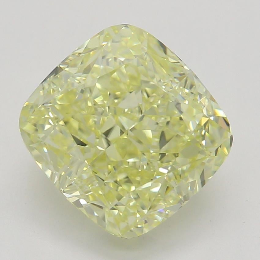 2.01 Ct. Fancy Yellow Cushion Diamond