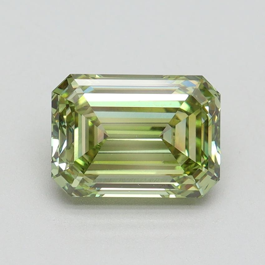 2.03 Ct. Fancy Intense Green Emerald Lab Grown Diamond