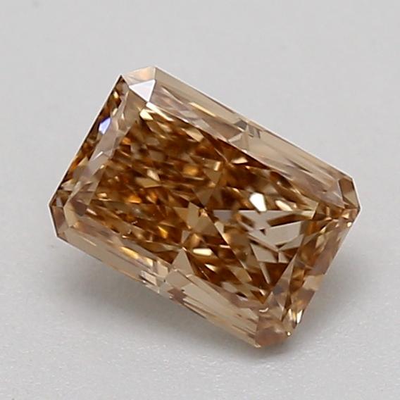 0.31 Ct. Light  Brown Radiant Lab Grown Diamond