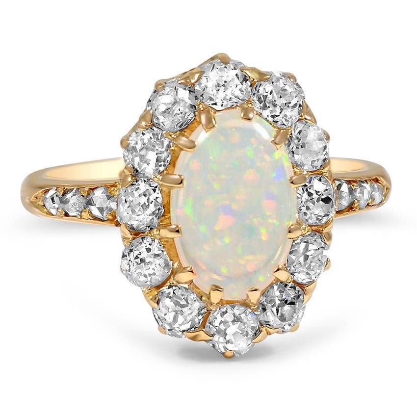 Art Deco Opal Vintage Ring | Candiss | Brilliant Earth