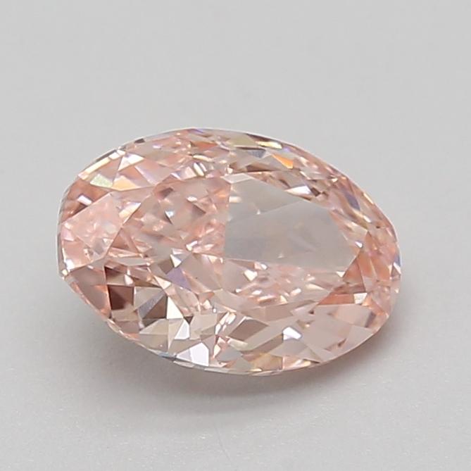 1.61 Ct. Fancy Vivid Pink Oval Lab Grown Diamond