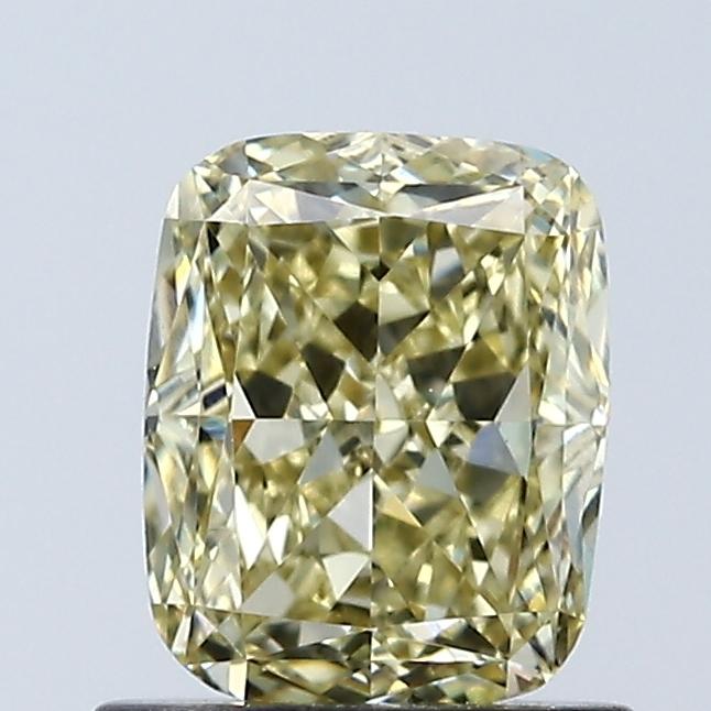 1.01 Ct. Fancy Intense Yellow Cushion Lab Grown Diamond