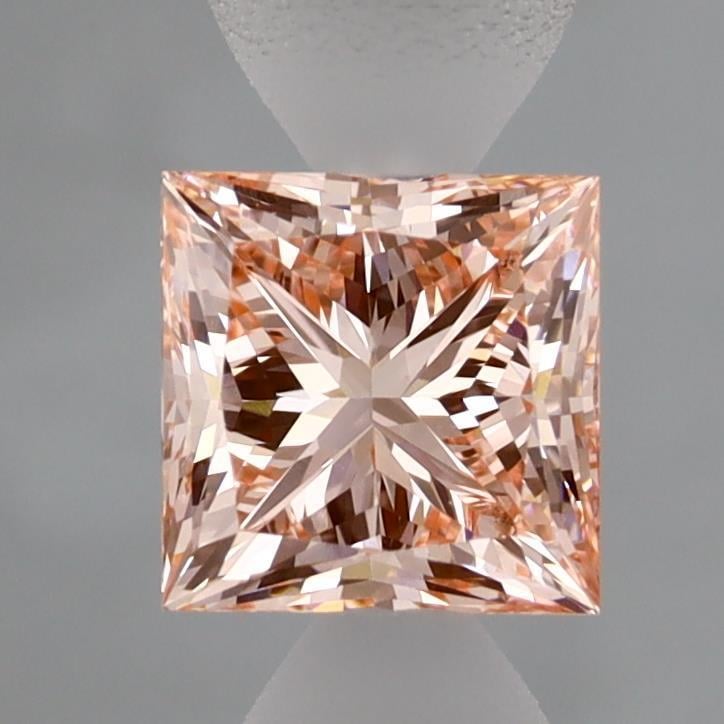 0.98 Ct. Fancy Vivid  Pink Princess Lab Grown Diamond