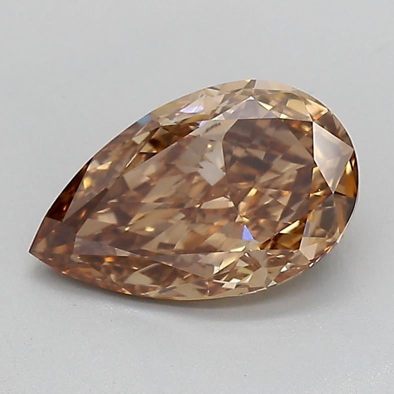 1.75 Ct. Fancy  Brown Pear Lab Grown Diamond