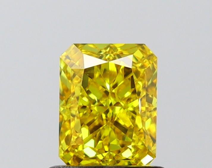 1.09 Ct. Fancy Vivid Yellow Radiant Lab Grown Diamond