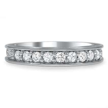Custom Nature-Inspired Diamond Ring