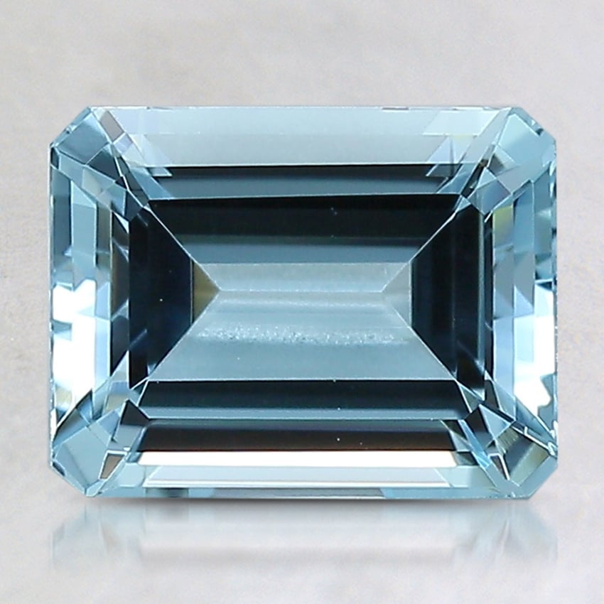 8.6x6.6mm Emerald Aquamarine
