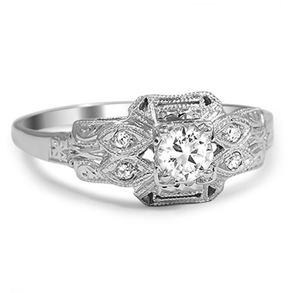 Art Deco Diamond Vintage Ring