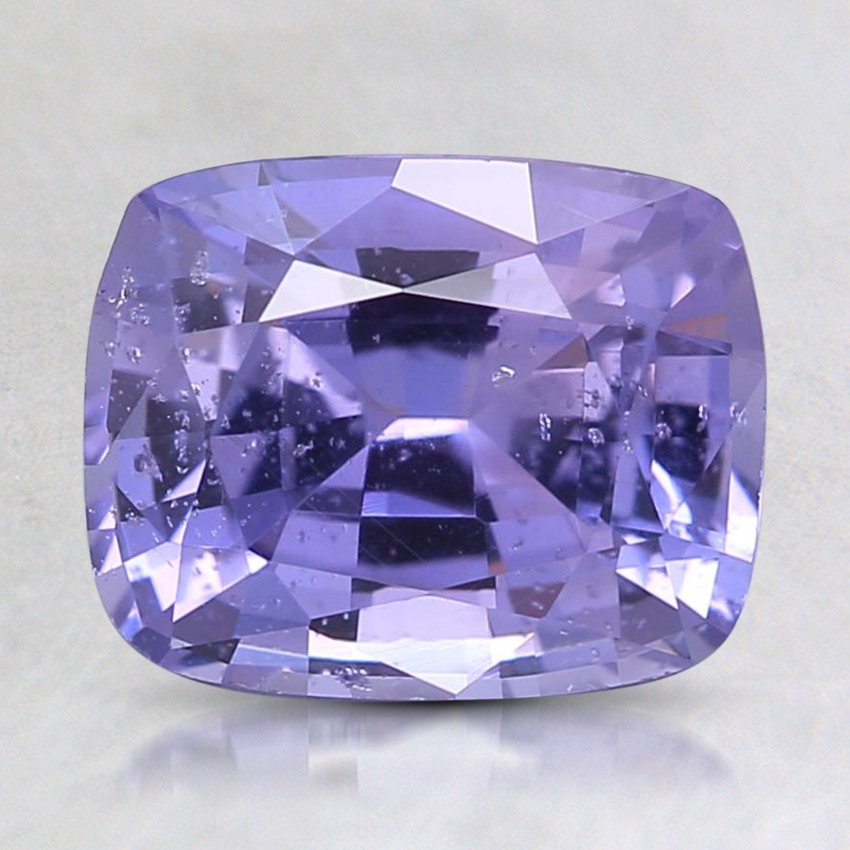 8.2x6.6mm Unheated Purple Cushion Sapphire