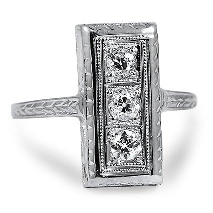 Art Deco Diamond Vintage Ring