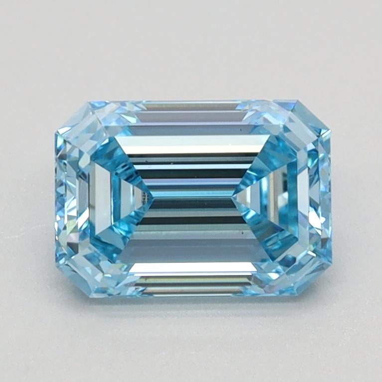 1.07 Ct. Fancy Intense Blue Emerald Lab Grown Diamond