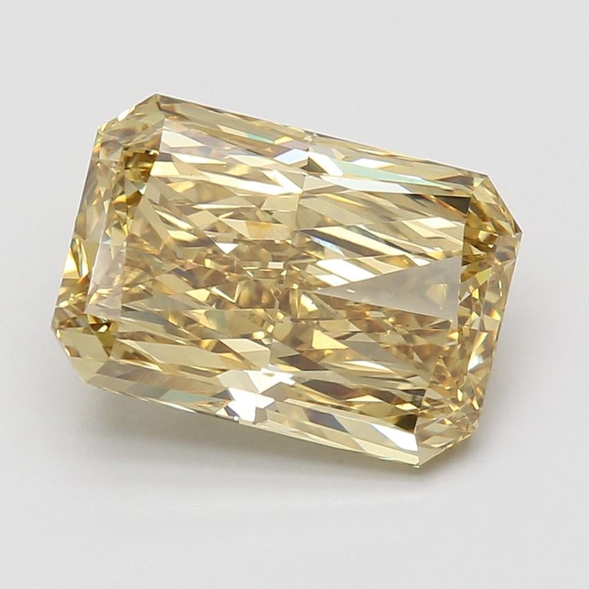 6.08 Ct. Fancy Intense Yellow Radiant Lab Grown Diamond