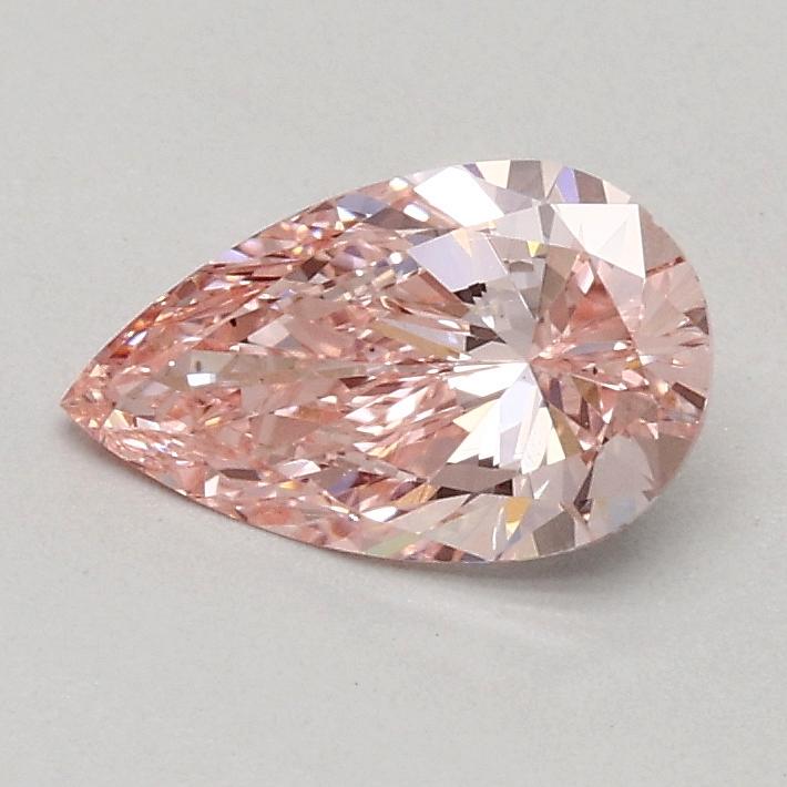 0.50 Ct. Fancy Intense Pink Pear Lab Grown Diamond