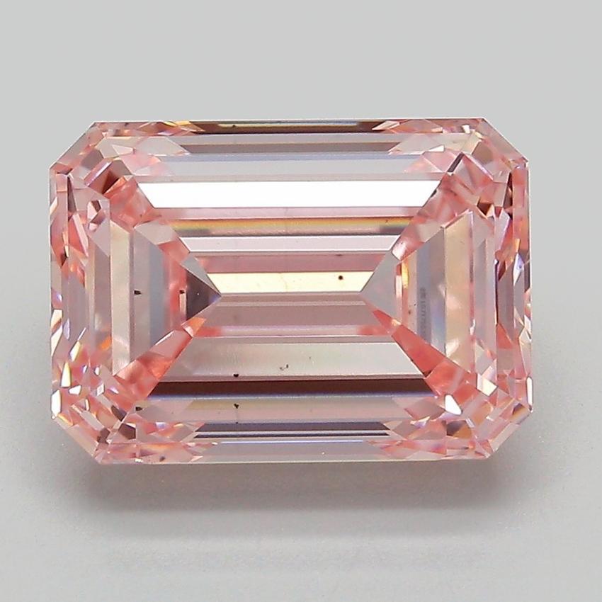 5.53 Ct. Fancy Intense Pink Emerald Lab Grown Diamond
