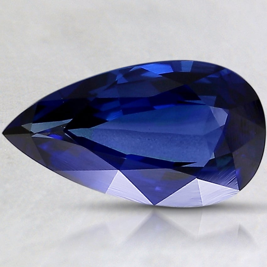 11.1x6.2mm Premium Blue Pear Sapphire