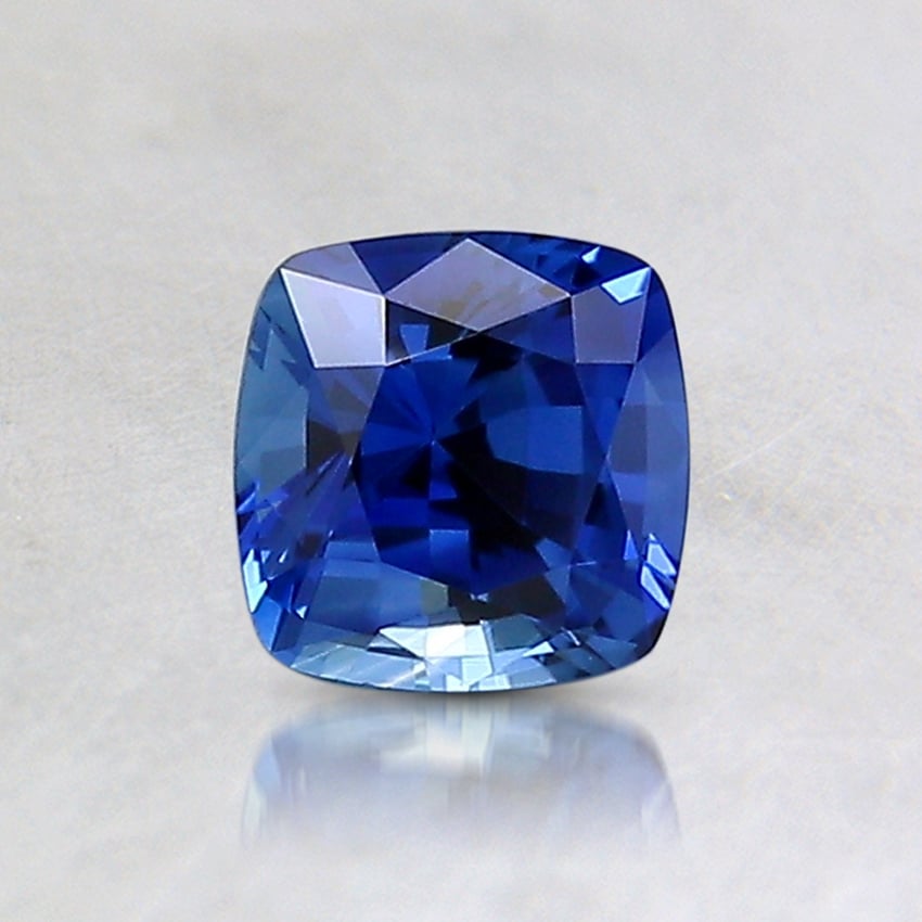 5.1mm Blue Cushion Sapphire