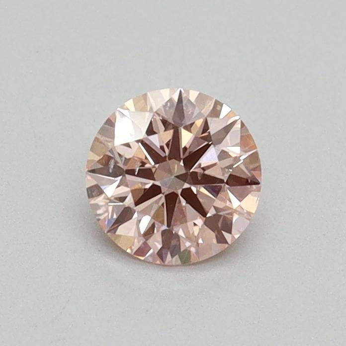 0.40 Ct. Fancy Intense Pink Round Lab Grown Diamond