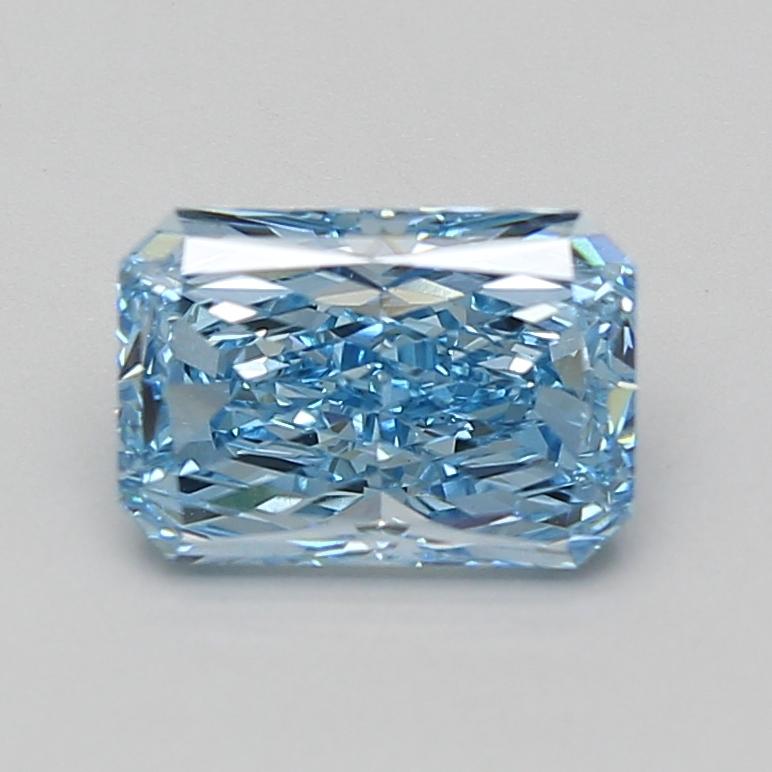 2.04 Ct. Fancy Vivid Blue Radiant Lab Grown Diamond