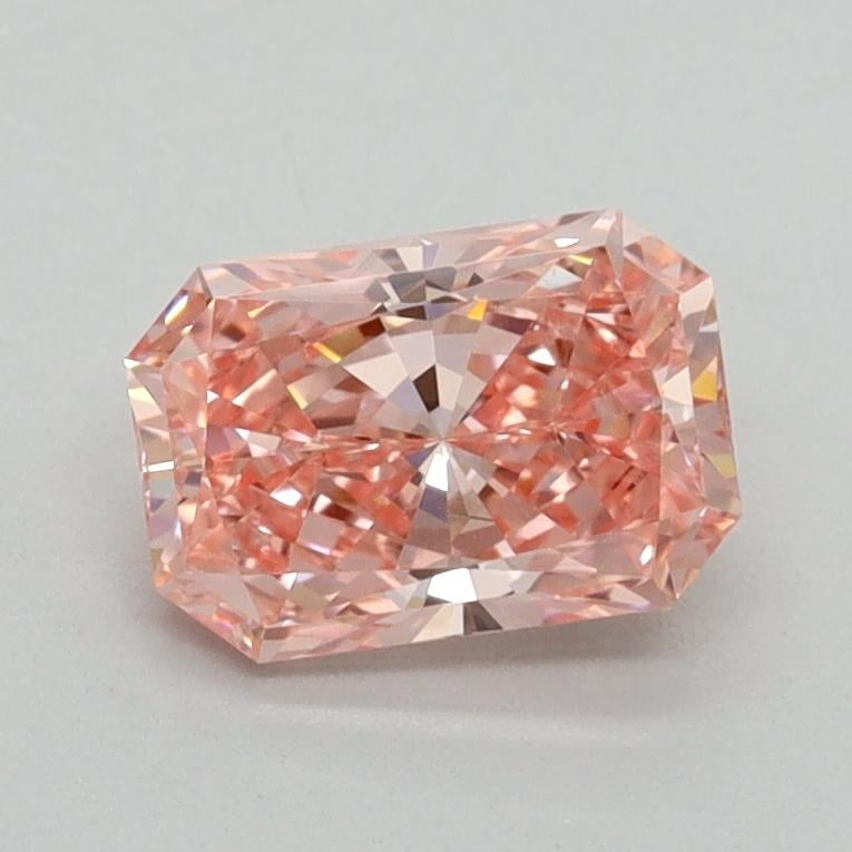 1.02 Ct. Fancy Vivid Pink Radiant Lab Grown Diamond