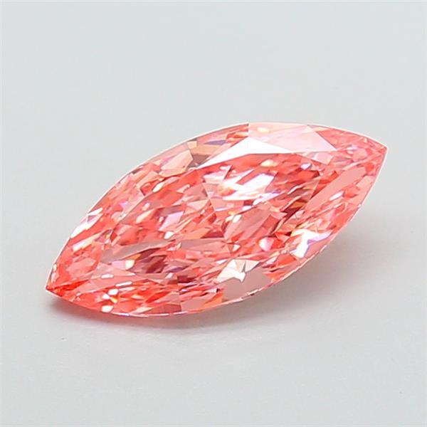 1.60 Ct. Fancy Vivid Pink Marquise Lab Grown Diamond
