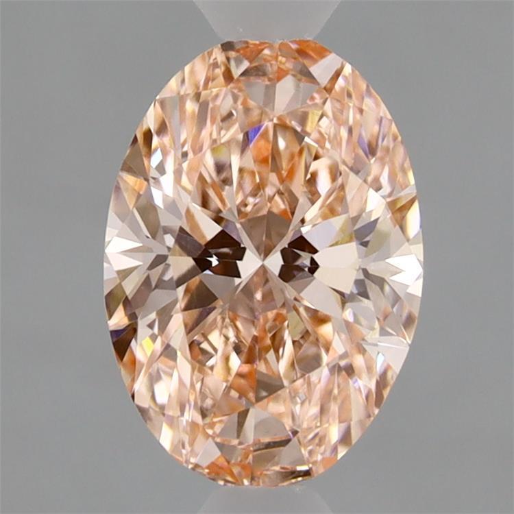 1.28 Ct. Fancy Vivid  Pink Oval Lab Grown Diamond
