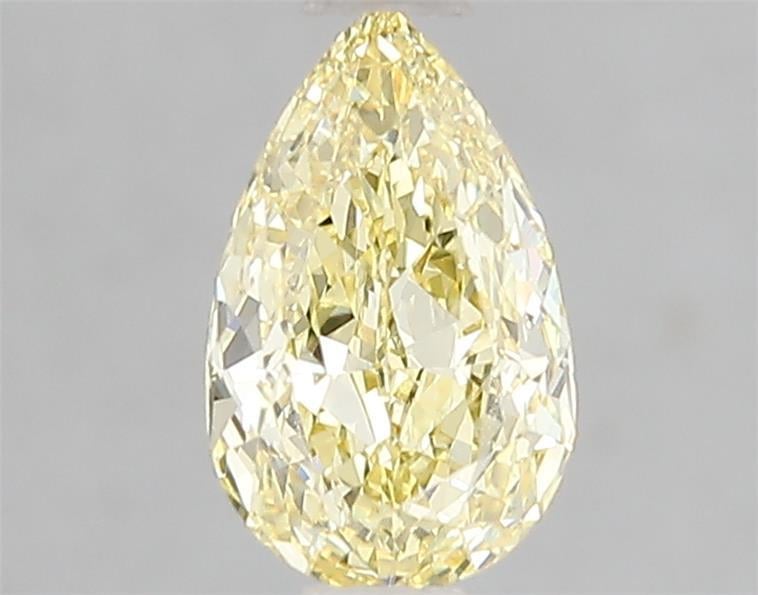 1.19 Ct. Fancy Vivid Yellow Pear Lab Grown Diamond