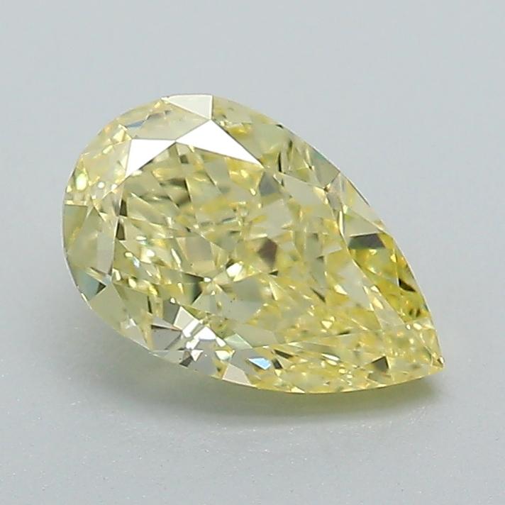 1.10 Ct. Fancy Intense Yellow Pear Lab Grown Diamond