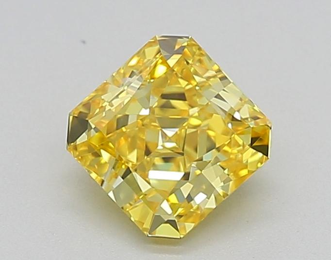 1.06 Ct. Fancy Vivid  Yellow Radiant Lab Grown Diamond