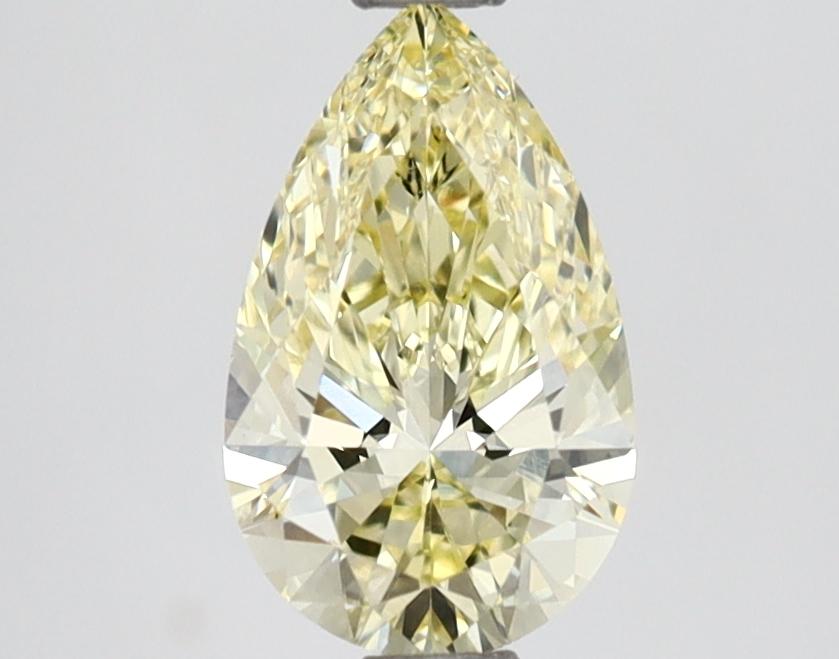 1.01 Ct. Fancy Yellow Pear Lab Grown Diamond