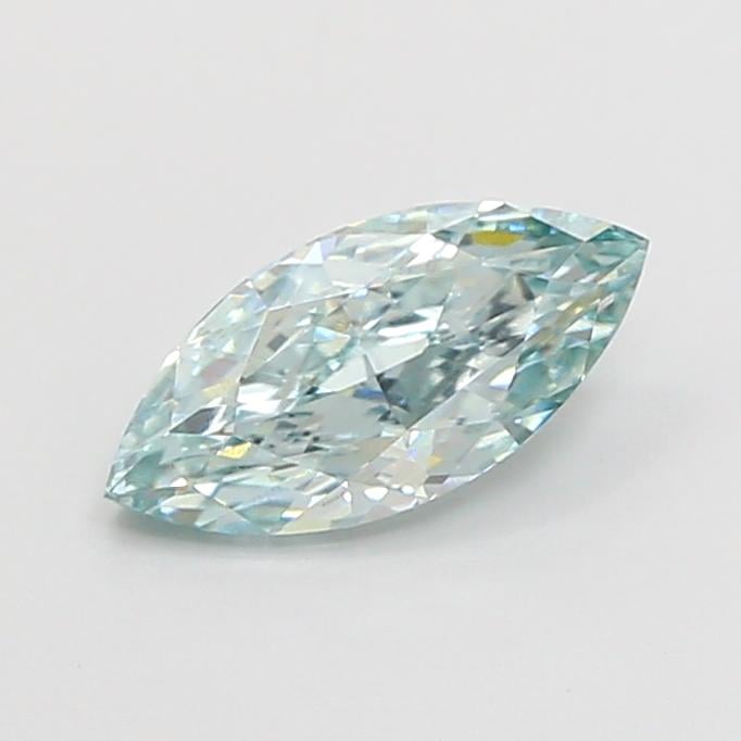 1.00 Ct. Fancy Intense  Green Marquise Lab Grown Diamond