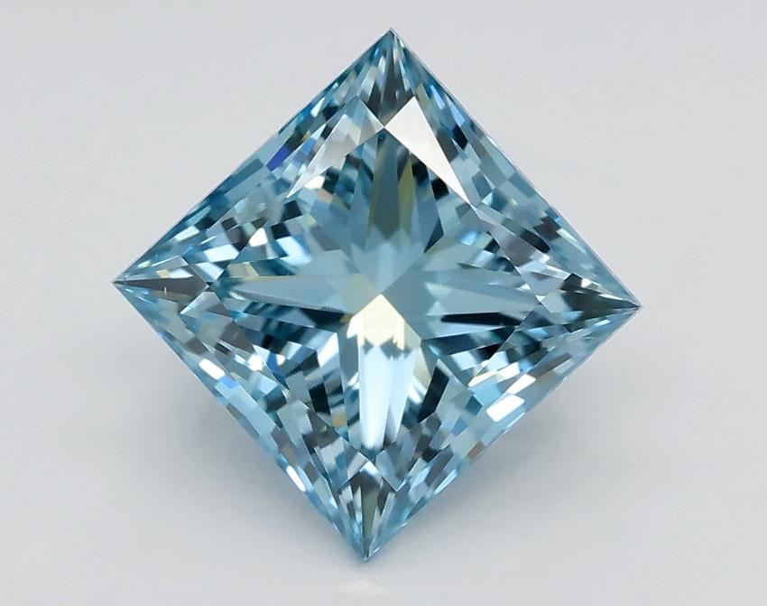 2.30 Ct. Fancy Blue Princess Lab Grown Diamond