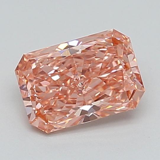 1.22 Ct. Fancy Vivid  Pink Radiant Lab Grown Diamond