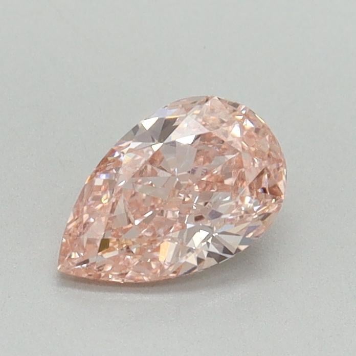 0.53 Ct. Fancy Vivid Pink Pear Lab Grown Diamond