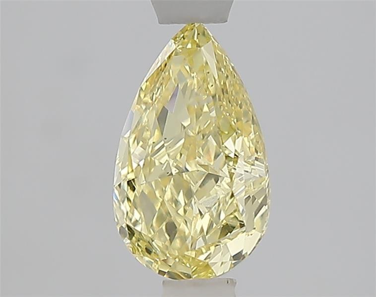 1.01 Ct. Fancy Intense  Yellow Pear Lab Grown Diamond