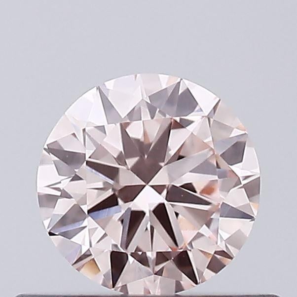 0.35 Ct. Fancy Intense Pink Round Lab Grown Diamond