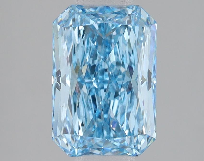 2.07 Ct. Fancy Vivid Blue Radiant Lab Grown Diamond