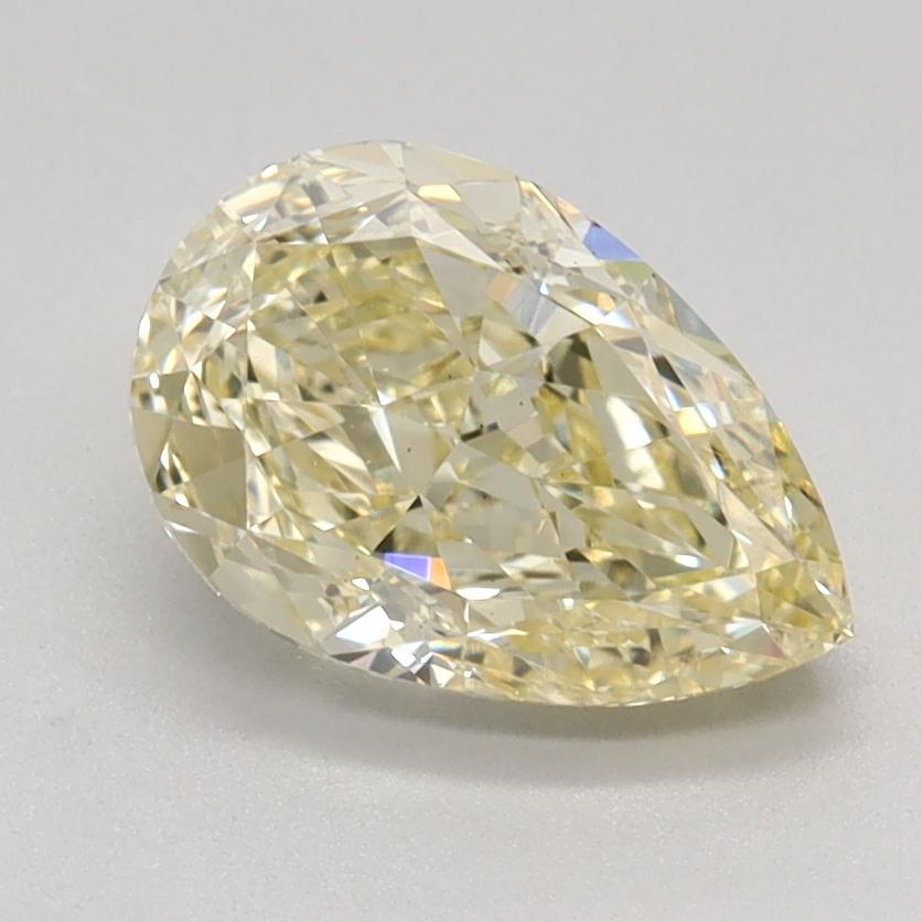 1.34 Ct. Fancy Yellow Pear Lab Grown Diamond