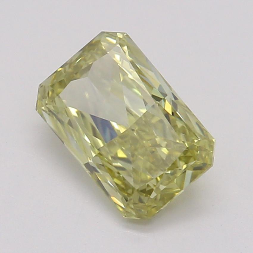 0.51 Ct. Fancy Brownish Greenish Yellow Radiant Diamond